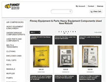 Tablet Screenshot of finneyparts.us